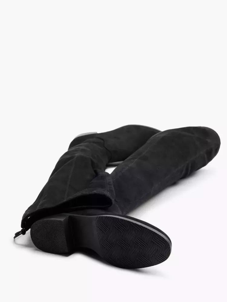 Black Over Knee Boots, , large image number 2