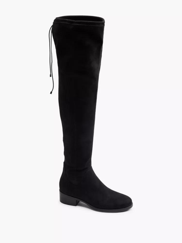 Black Over Knee Boots, , large image number 5