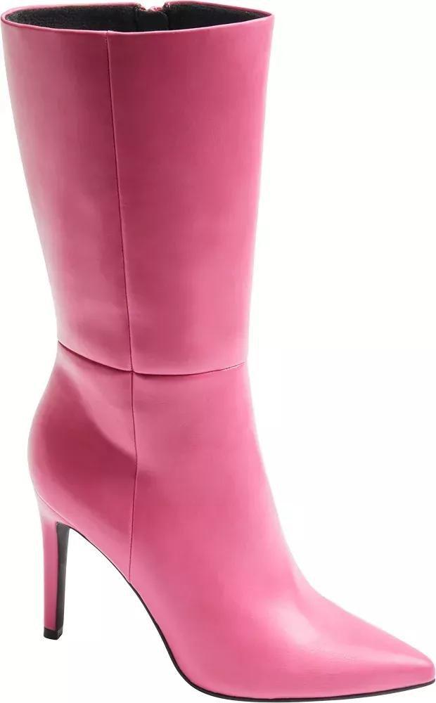 Pink Long Leg Formal Boots, , large image number 1