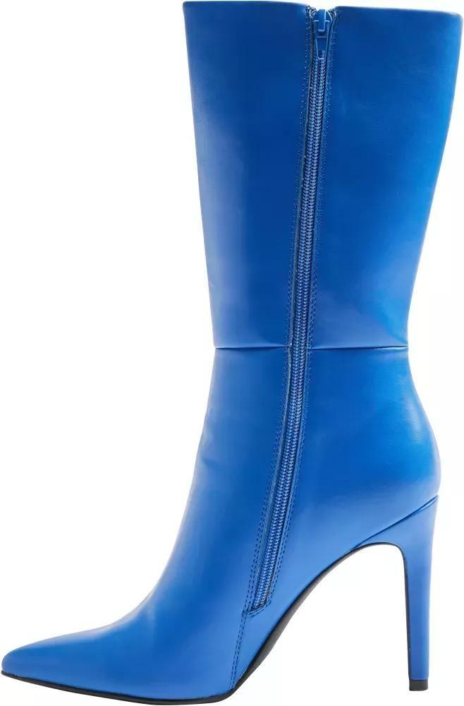 Blue Long Leg Formal Boots, , large image number 3