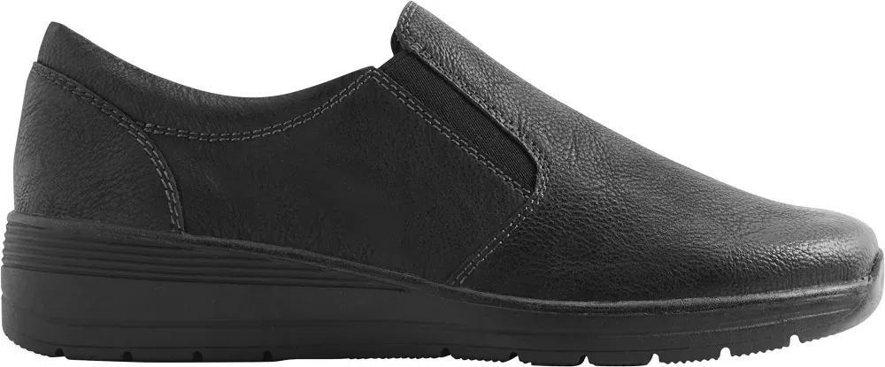 Black Slip-On Sneakers, , large image number 1
