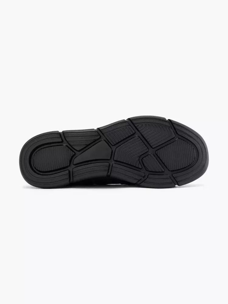 Black Lace-Less Sneakers, , large image number 0