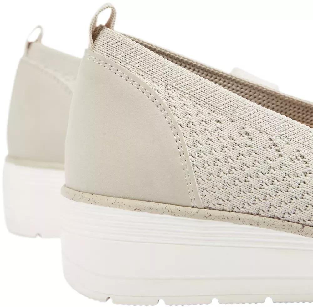 Beige With Glitter Slipper, , large image number 6