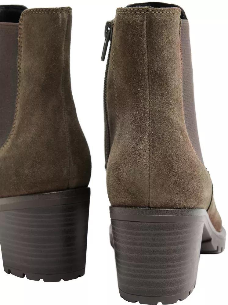 Brown Block Heel Chelsea Boots, , large image number 5