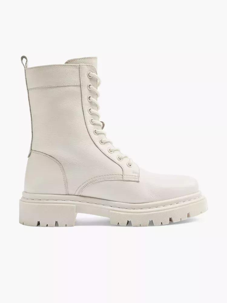 Cream Ankle Boots, , large image number 0