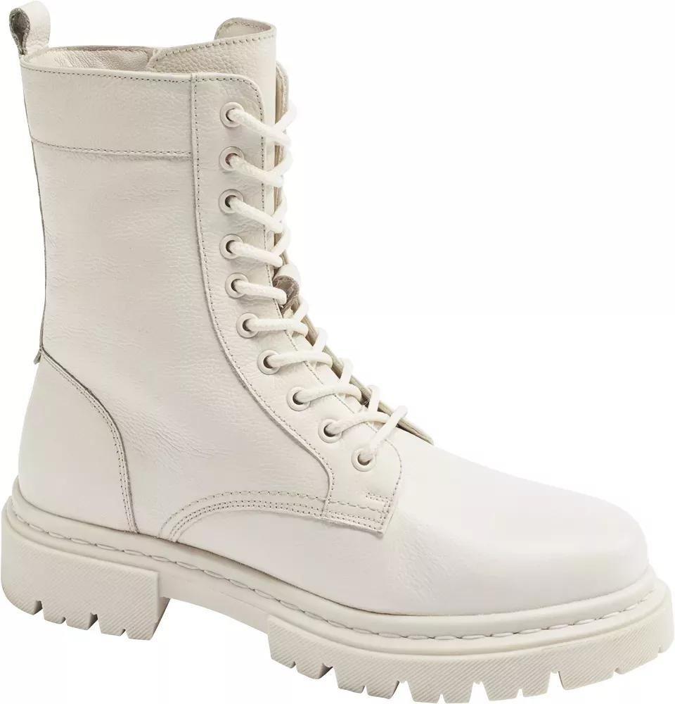 Cream Ankle Boots, , large image number 1