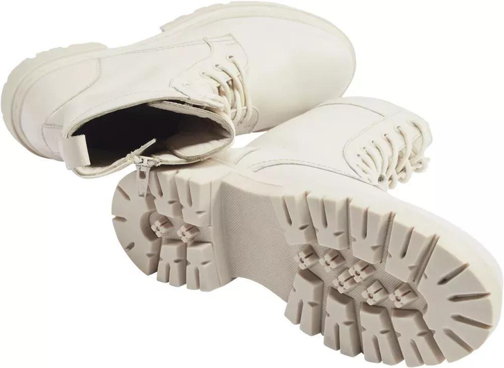 Cream Ankle Boots, , large image number 4