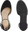 Graceland - Black Ankle Strap Ballerina Flats