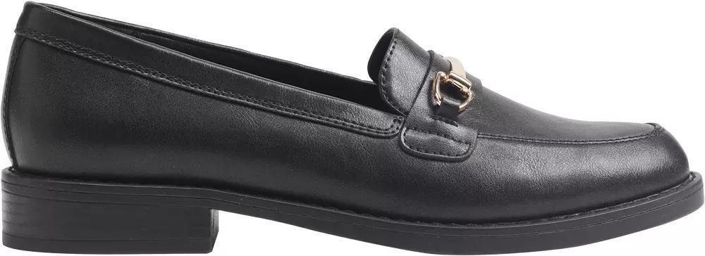 Black Leather Moccasin, , large image number 2