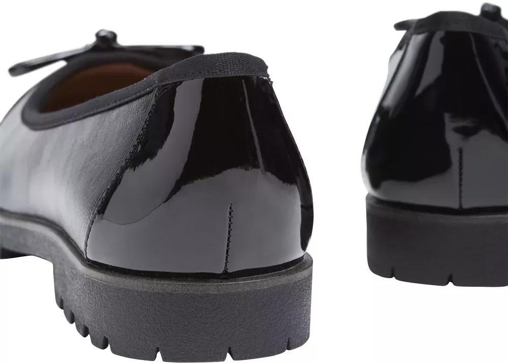 Black Bow Ballerina Shoe, , large image number 5