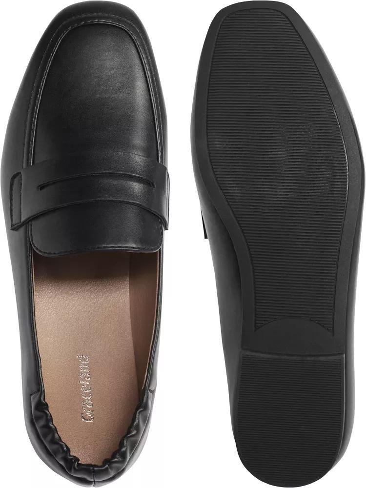 Black Slip On Loafer, , large image number 4