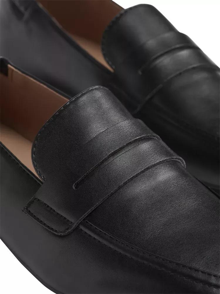 Black Slip On Loafer, , large image number 6
