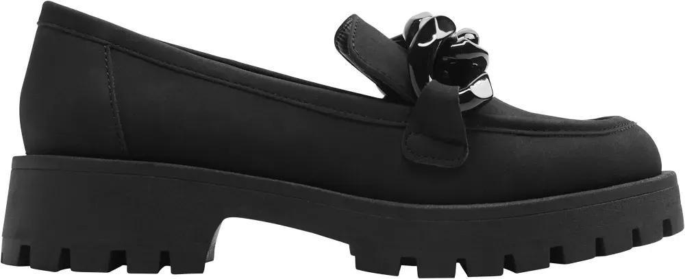 Black Bow Detail Loafers, , large image number 2
