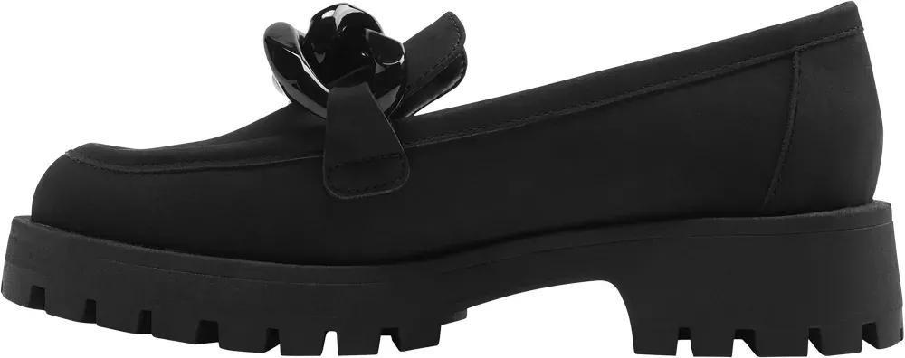 Black Bow Detail Loafers, , large image number 3
