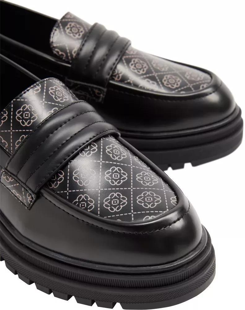 Black Chunky Loafers, , large image number 6