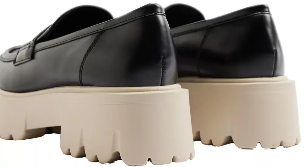 Black Moccasins Loafers, , large image number 5
