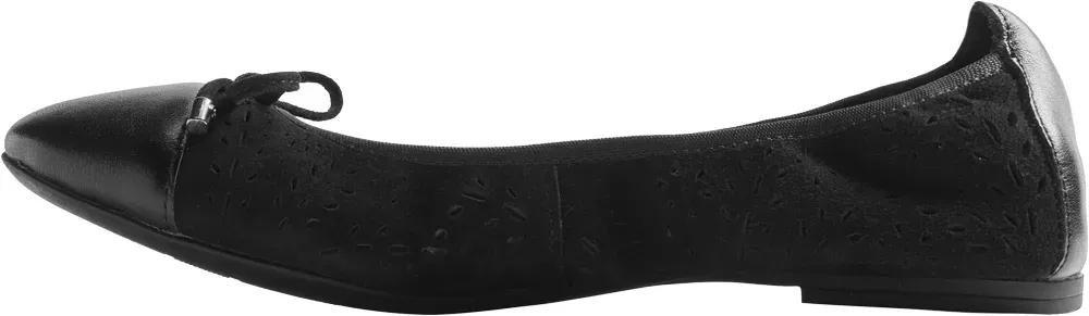 Black Leather Heels, , large image number 2