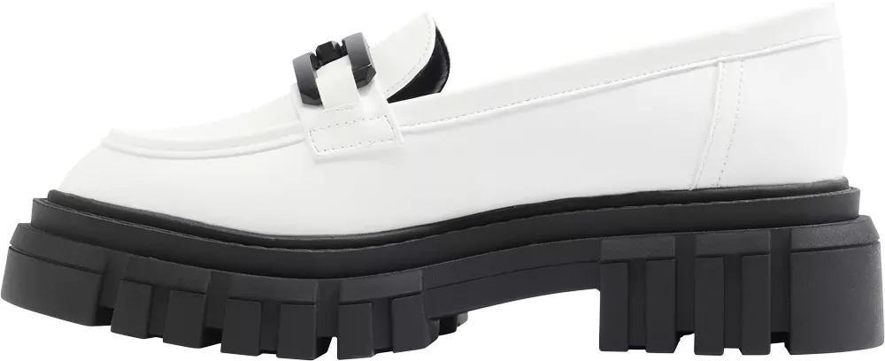 White Platform Loafers, , large image number 3