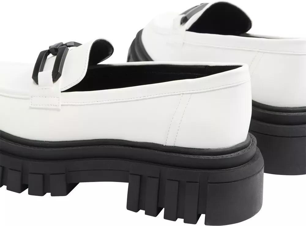 White Platform Loafers, , large image number 5