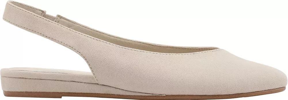 Beige Ankle Strap Ballerinas, , large image number 1