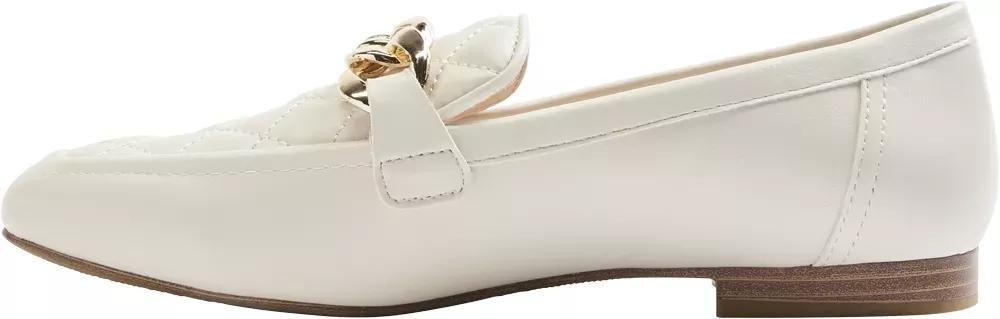 Cream Metalic Detailed Loafer, , large image number 2