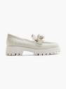CTW - White Chunky Chain Loafers