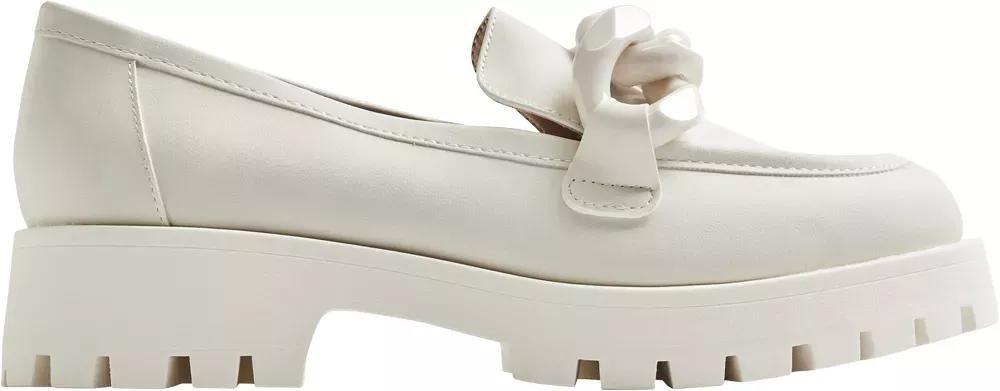 CTW - White Chunky Chain Loafers