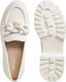 CTW - White Chunky Chain Loafers