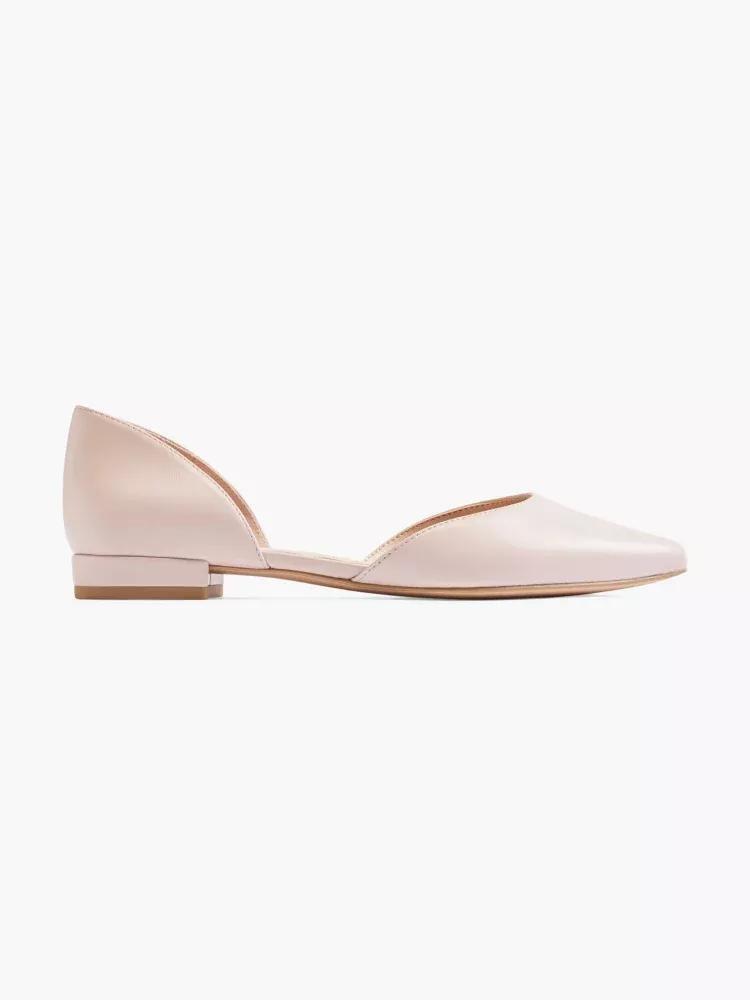Pink Pointed Toe Slippers, , large image number 0