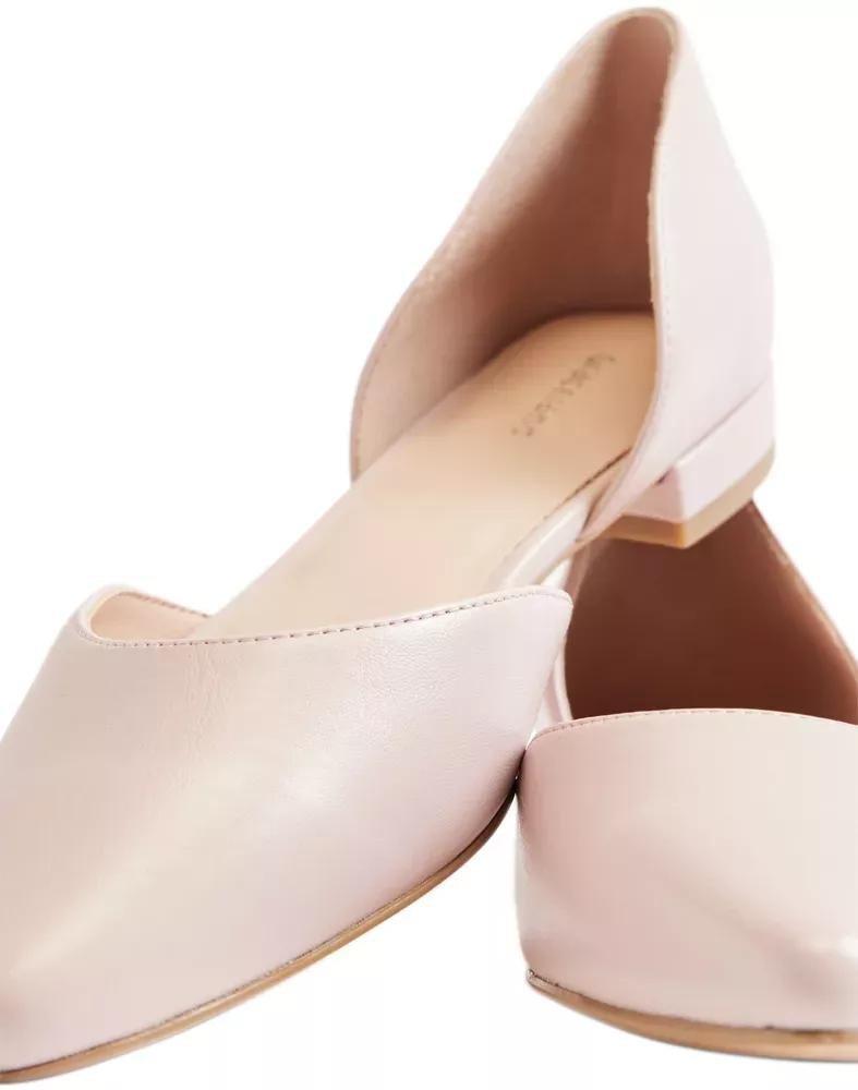 Pink Pointed Toe Slippers, , large image number 6