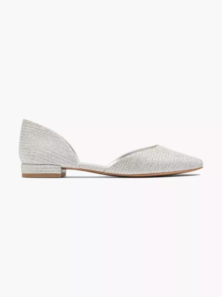 Grey Pointed Slippers, , large image number 0
