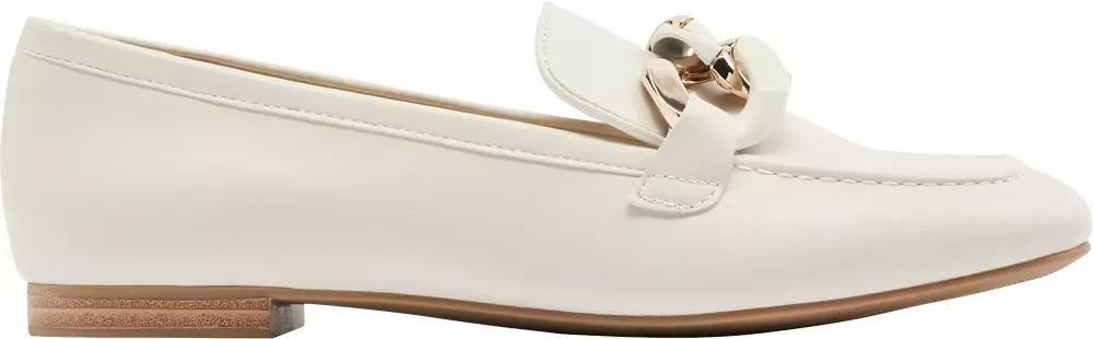 White Chain Detail Loafer, , large image number 1