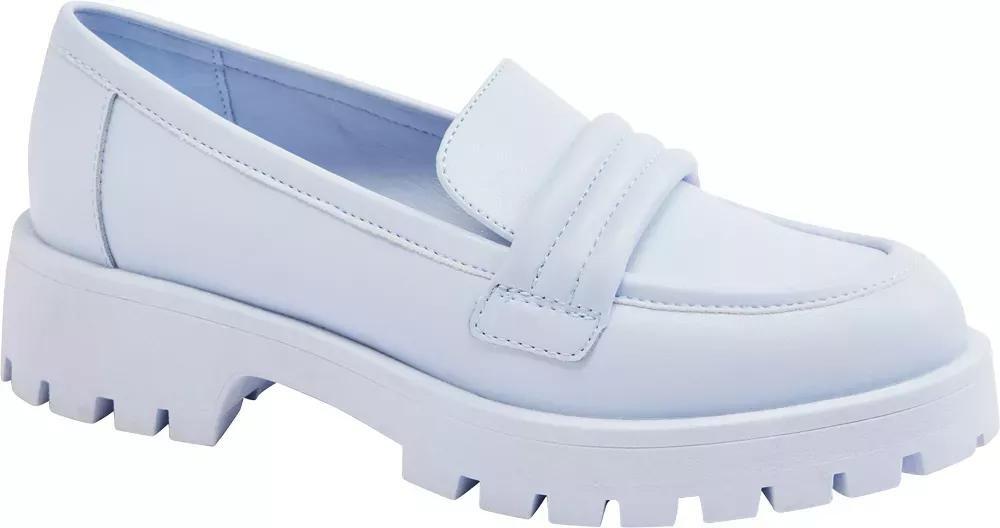 Blue Chunky Loafers, , large image number 1