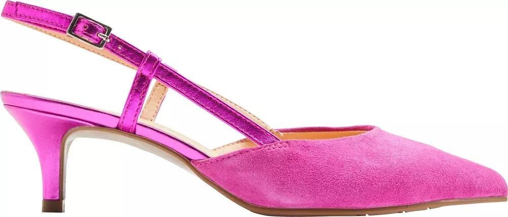 Pink Slingback Heels, , large image number 1
