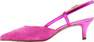 5th Avenue - Pink Metallic Panelled Slingback Heel
