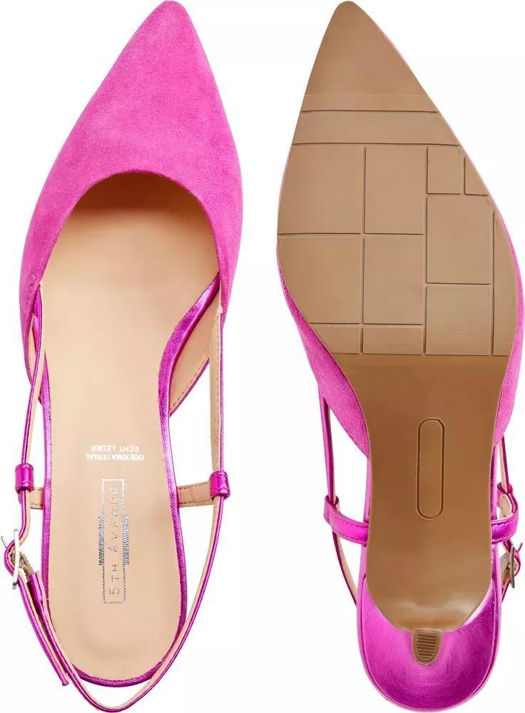 Pink Slingback Heels, , large image number 4