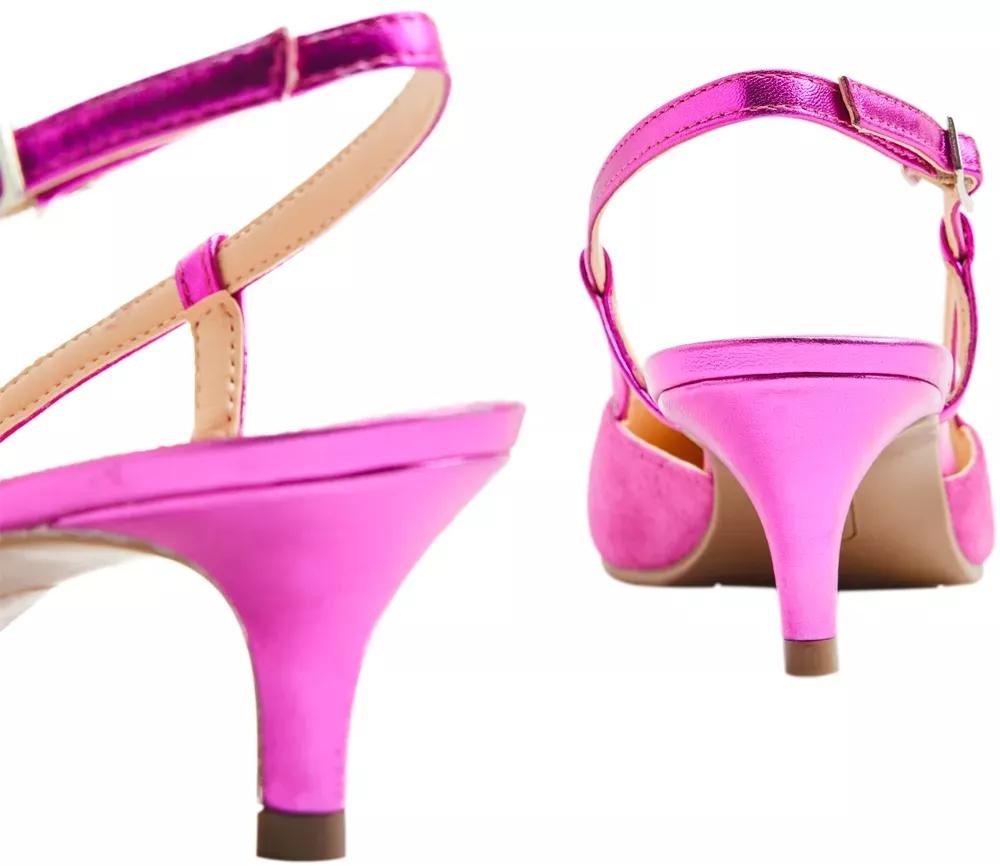 Pink Slingback Heels, , large image number 5