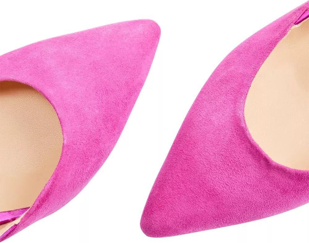 Pink Slingback Heels, , large image number 6
