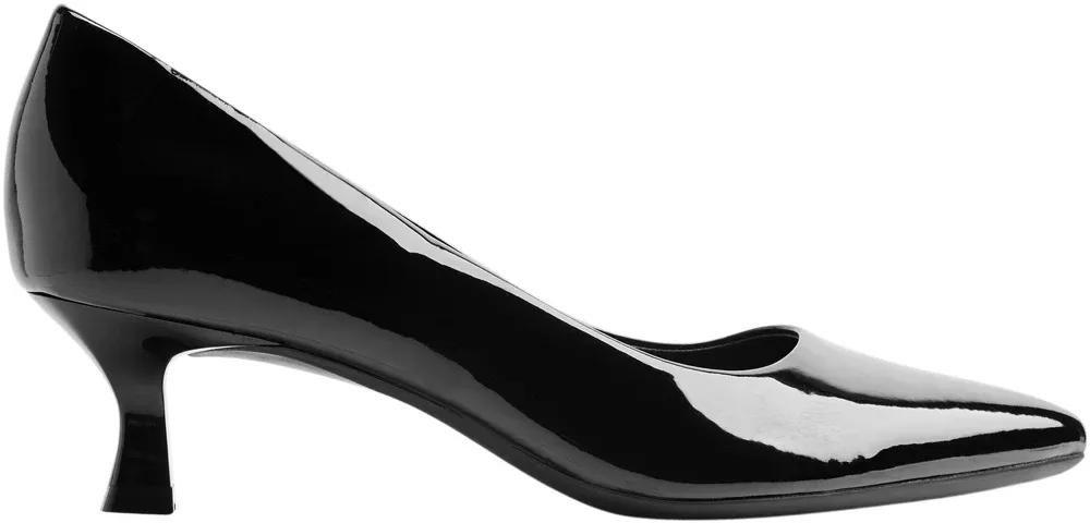 Black Slip-On Pumps, , large image number 1