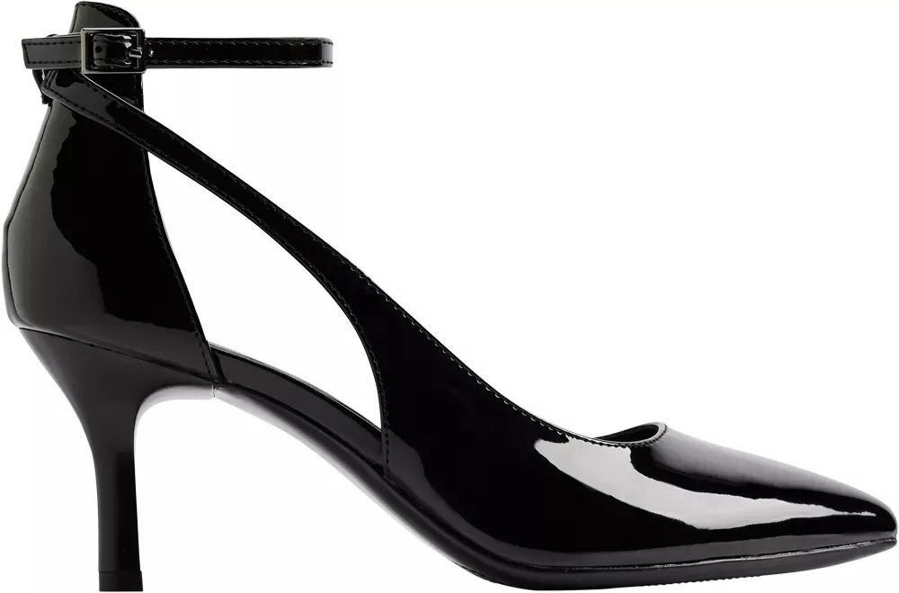 Black Ankle Strap Heels, , large image number 1