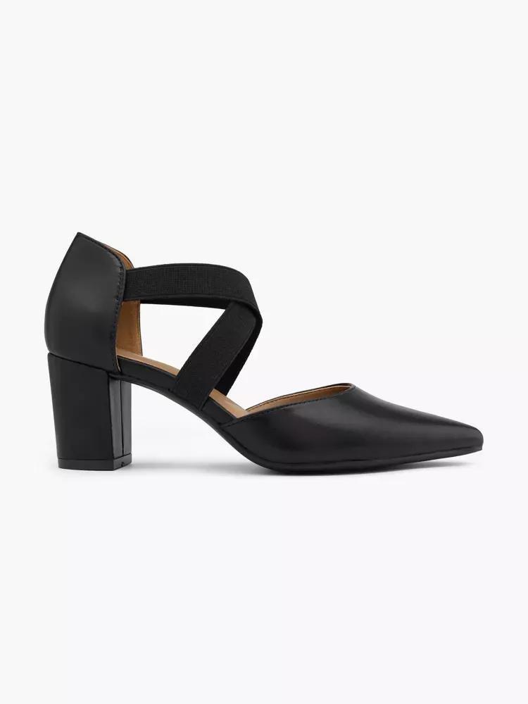 Black Heel Pumps, , large image number 0