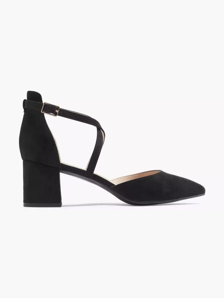 Black Pointed Toe Heels, , large image number 0
