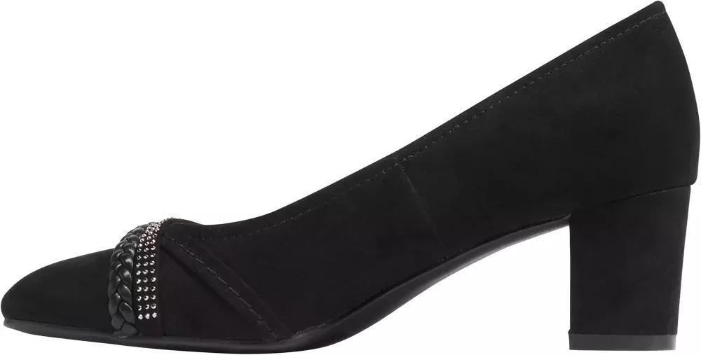 Black Pointed Toe Pumps, , large image number 3