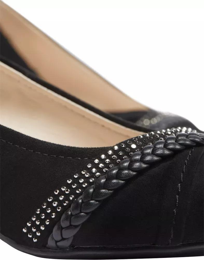 Black Pointed Toe Pumps, , large image number 6