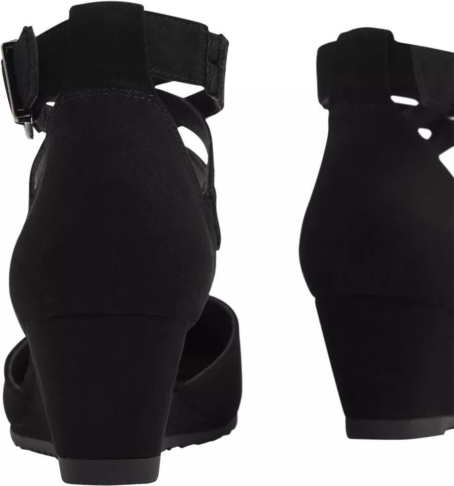 Black Wedge Pumps, , large image number 5