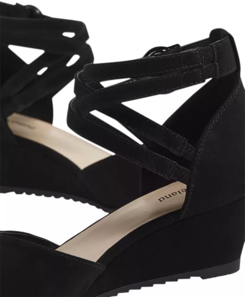 Black Wedge Pumps, , large image number 6