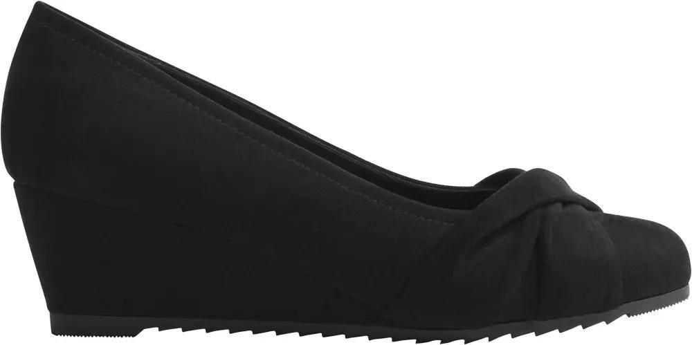 Black Wedge Pumps, , large image number 2
