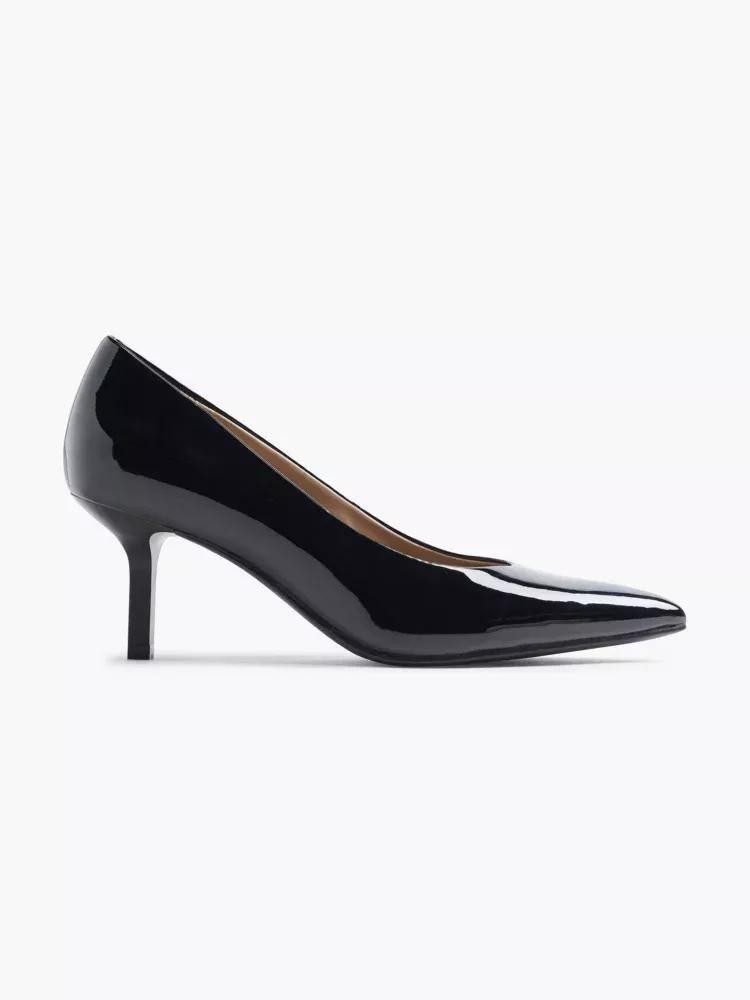 Black Pointed Toe Heels, , large image number 0