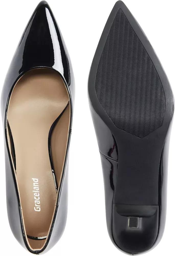 Black Pointed Toe Heels, , large image number 4