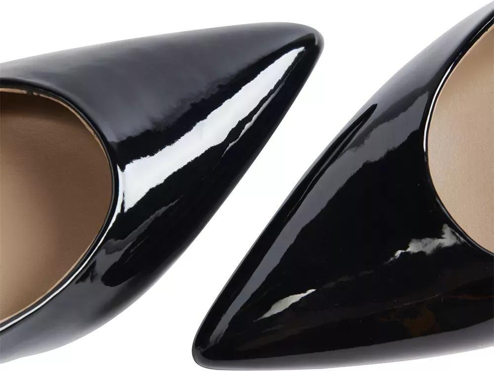 Black Pointed Toe Heels, , large image number 6